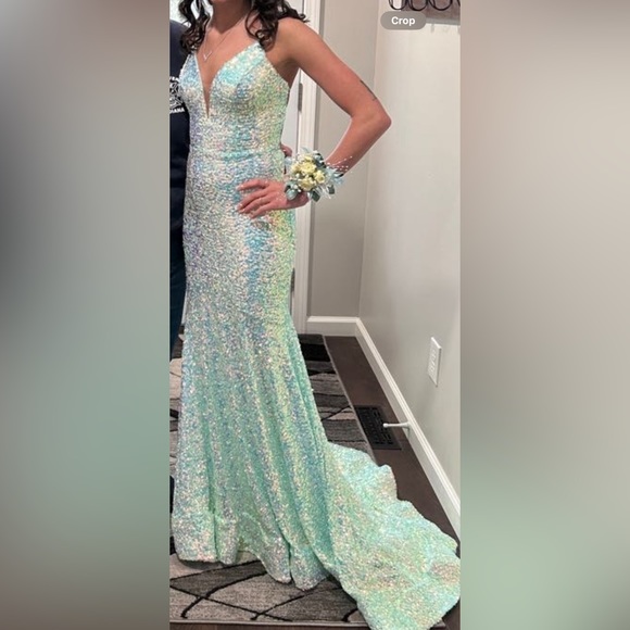 Selling my prom dress! Wore once! Perfect condition Selling for $300! - Picture 5 of 5